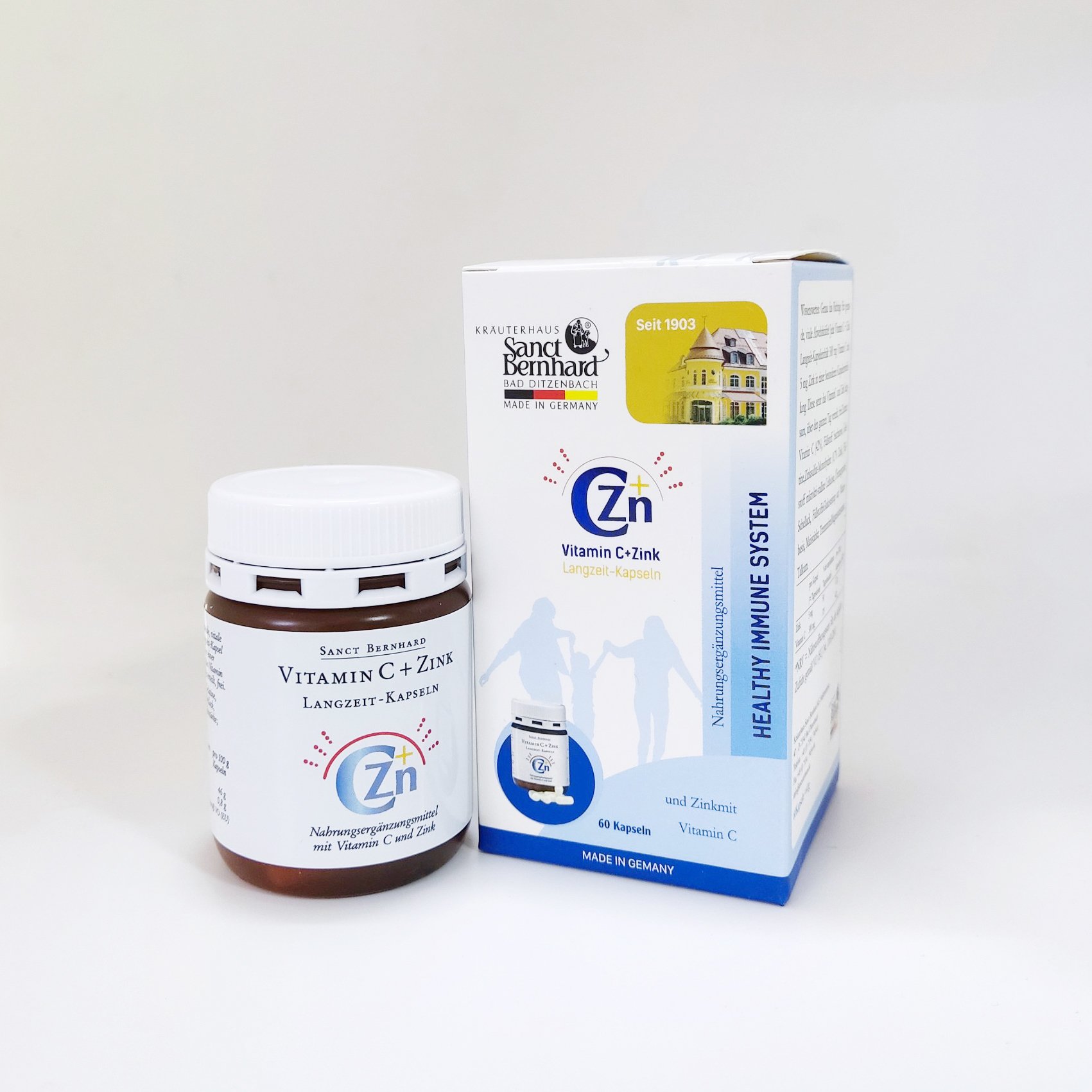 Viên uống tăng cường miễn dịch VITAMIN C - ZINK